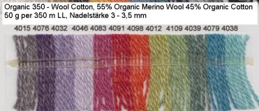 ORGANIC 350 - WOOL COTTON