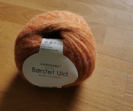 Borstet uld