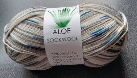 Aloe Sockwool Print